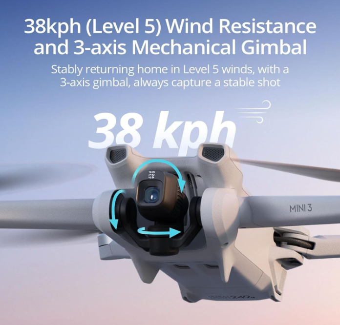 DJI Mini 3 Fly More Combo (DJI RC), Drones with Camera for Adults 4K, 3 Batteries for 114-min Flight Time