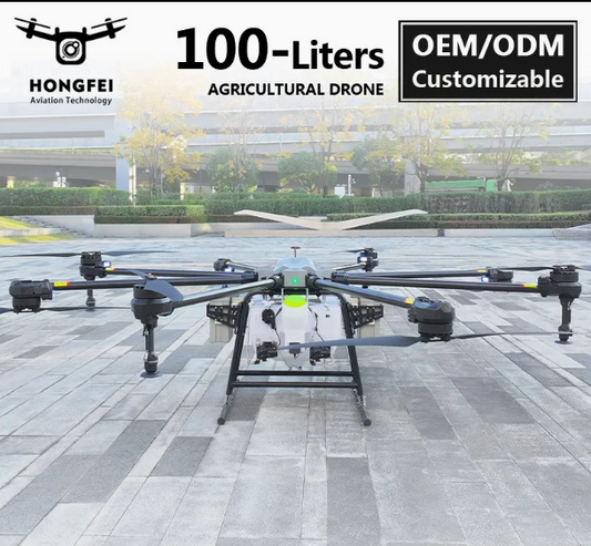 100L Agriculture Drone Spray Fumigation Machine for Sale 8-Axis Uav Drone Agricultural Spraying Frame Drone