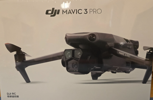 DJI Mavic 3 Pro Camera Drone with RC Remote – Professional Aerial Powerhouse