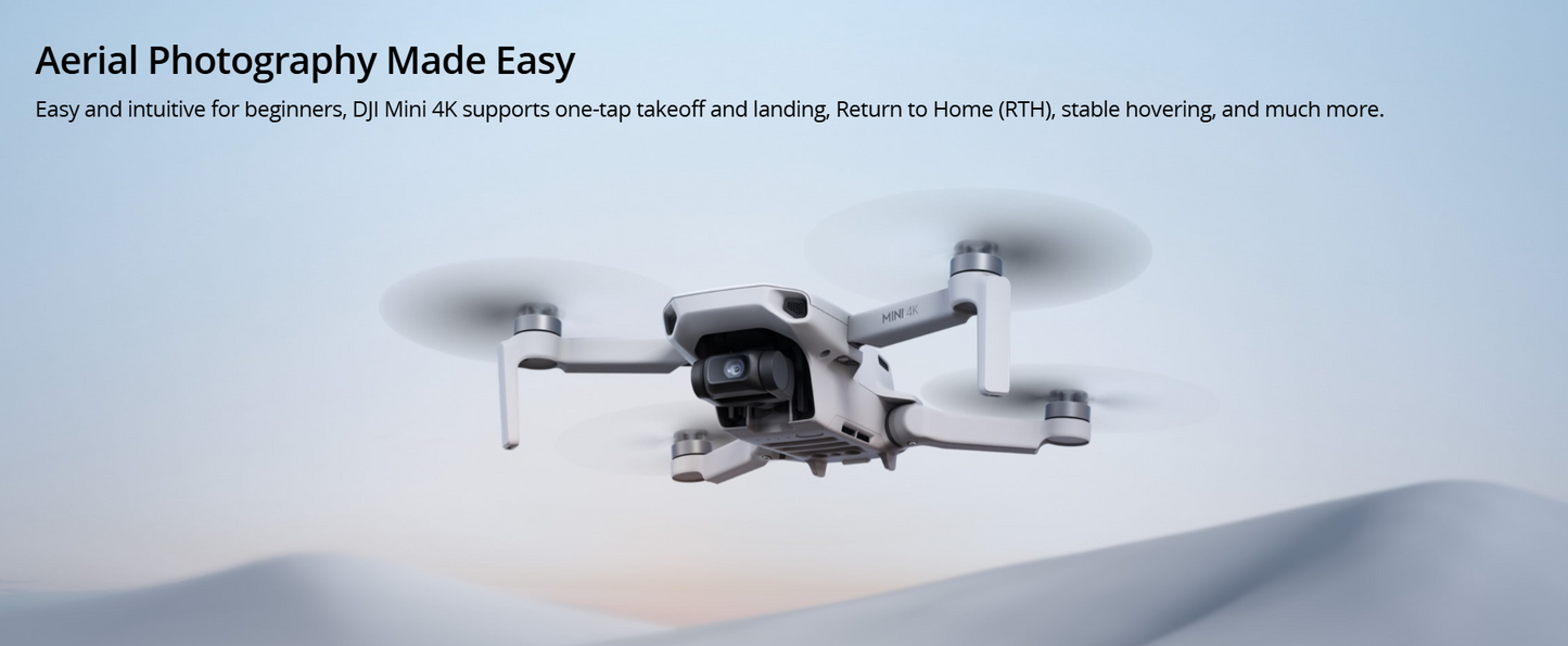DJI Mini 4K Drone Fly More Combo